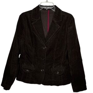 Liz‎ Claiborne Brown Corduroy Blazer